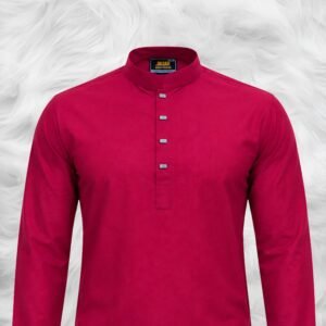 Crimson Ruby Heritage Panjabi by sh Premium