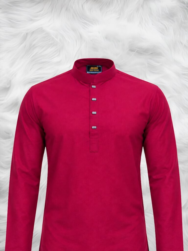 Crimson Ruby Heritage Panjabi by sh Premium